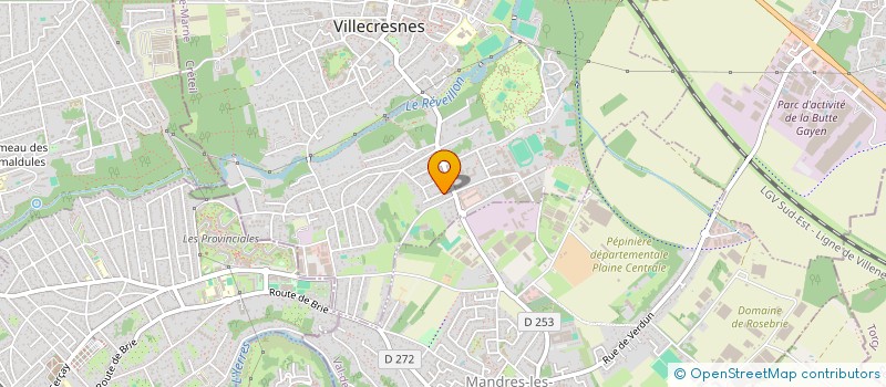 localisation de l'entreprise SCI 2PH  SANTENY