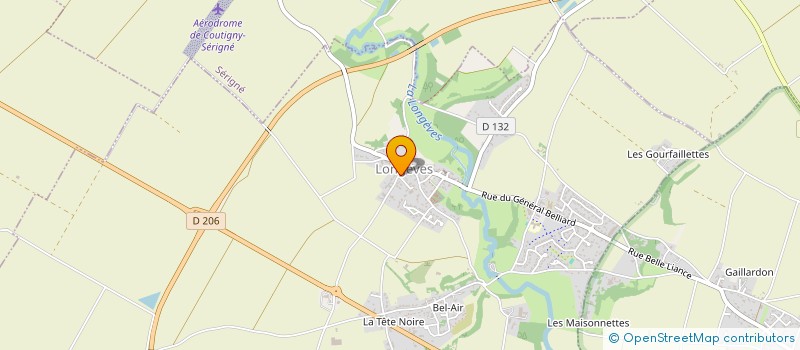 localisation de l'entreprise SCI 2PJM  LONGEVES