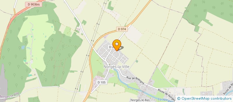 localisation de l'entreprise SCI 2PKN  NORGES-LA-VILLE