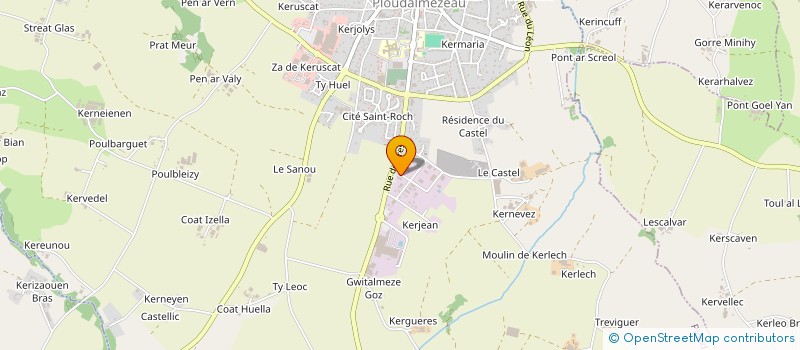 localisation de l'entreprise SCI 2QPM IMMO  PLOUDALMEZEAU