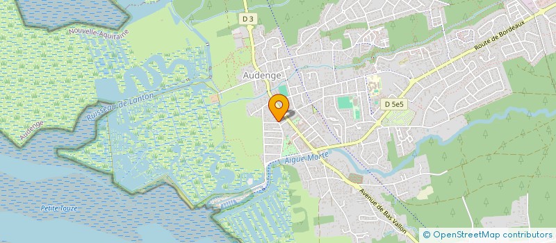 localisation de l'entreprise SCI 2R  AUDENGE