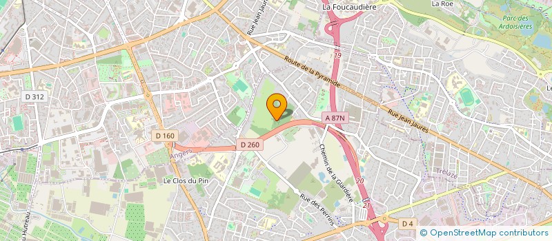 localisation de l'entreprise SCI 2R  STE GEMMES SUR LOIRE