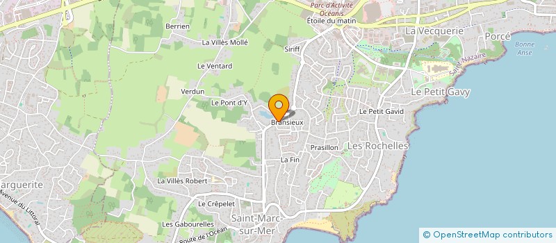 localisation de l'entreprise SCI 2R2S  SAINT-NAZAIRE