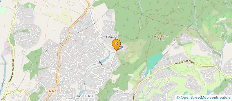 localisation de l'entreprise SCI 2RDZ à FREJUS