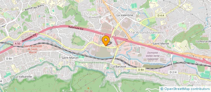 localisation de l'entreprise SCI 2REFUGE à MARSEILLE