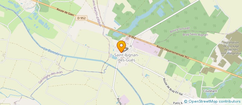localisation de l'entreprise SCI 2S2F PATRIMOINE à BRAY-SAINT-AIGNAN