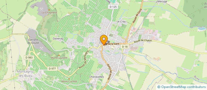 localisation de l'entreprise SCI 2SG  GRANGES