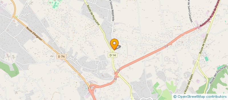 localisation de l'entreprise SCI 2SJT  AIX-EN-PROVENCE