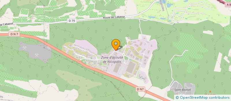 localisation de l'entreprise SCI 2SP VAR à BRIGNOLES