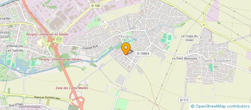 localisation de l'entreprise SCI 2SPC  PERIGNY