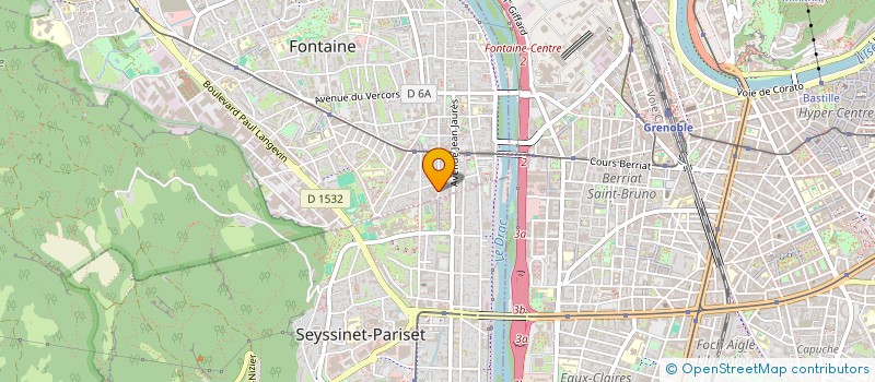localisation de l'entreprise SCI 2SW  FONTAINE
