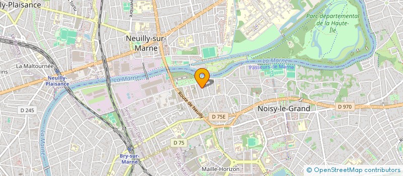 localisation de l'entreprise SCI 2T 2L à NOISY-LE-GRAND