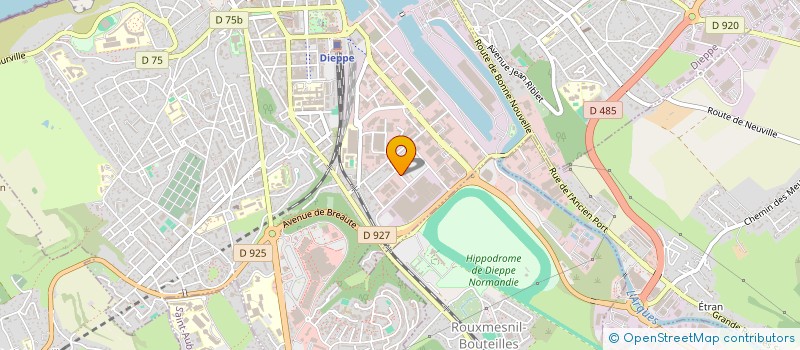 localisation de l'entreprise SCI 2TE  DIEPPE