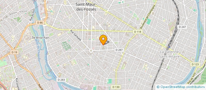 localisation de l'entreprise SCI 2V IMMO à SAINT-MAUR-DES-FOSSES