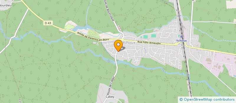 localisation de l'entreprise SCI 2V2G  YCHOUX