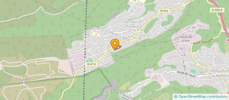 localisation de l'entreprise SCI 2VA à CARNOUX-EN-PROVENCE
