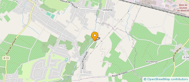 localisation de l'entreprise SCI 2WL  SAINT-SULPICE-ET-CAMEYRAC