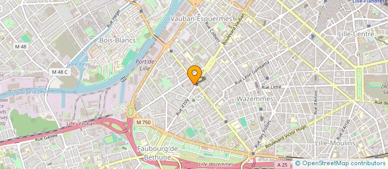 localisation de l'entreprise SCI 2XL PLACE CORMONTAIGNE à LILLE