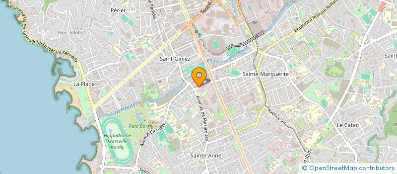 localisation de l'entreprise SCI 2Y à MARSEILLE