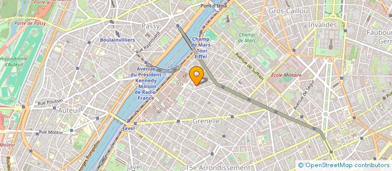 localisation de l'entreprise SCI 2Y SAINT CHARLES  PARIS