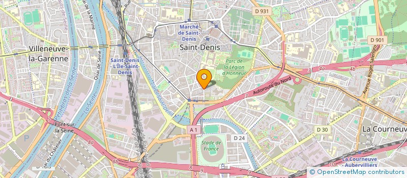localisation de l'entreprise SCI 3-2-S à SAINT-DENIS