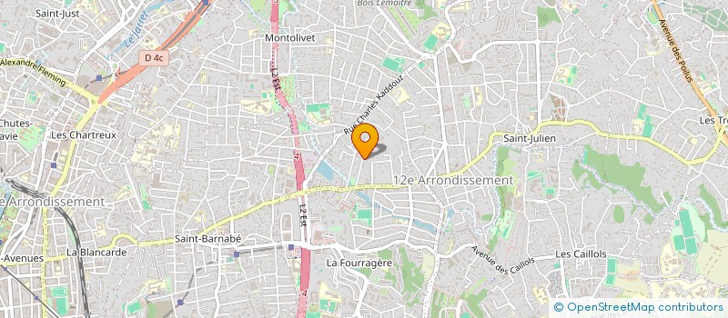 localisation de l'entreprise SCI 3 A à MARSEILLE