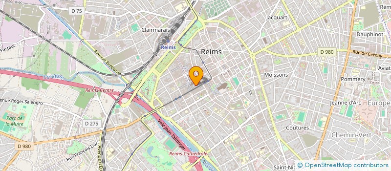 localisation de l'entreprise SCI 3 ARNOUX  REIMS