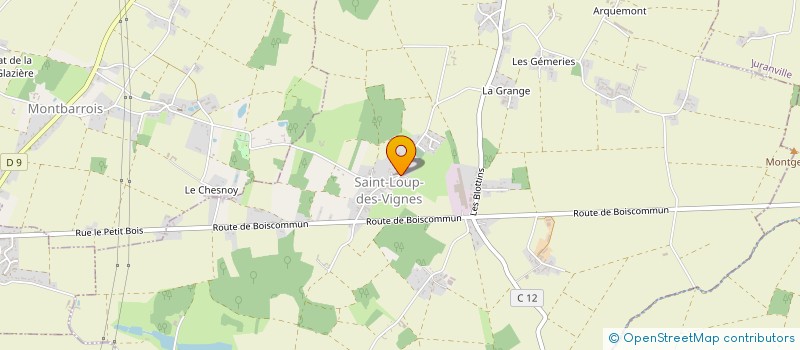 localisation de l'entreprise SCI 3 B à SAINT-LOUP-DES-VIGNES