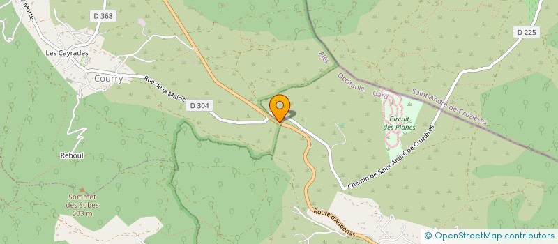 localisation de l'entreprise SCI 3 BELANGELS  SAINT-BRES