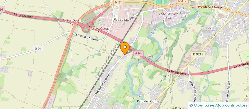 localisation de l'entreprise SCI 3 BG  JUILLAN