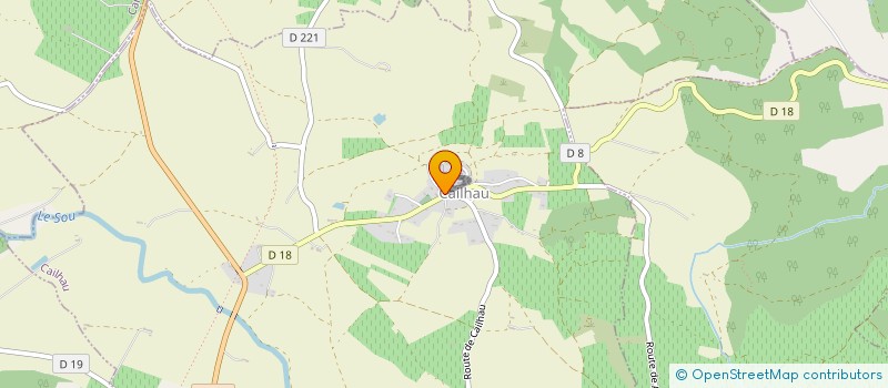 localisation de l'entreprise SCI 3 C  CAILHAU