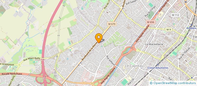 localisation de l'entreprise SCI 3 CHEROY  MARCQ-EN-BARUL