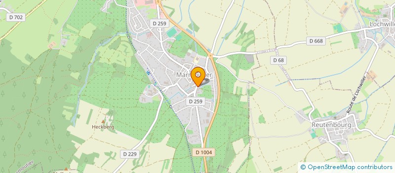 localisation de l'entreprise SCI 3 COLOMBES  MARMOUTIER