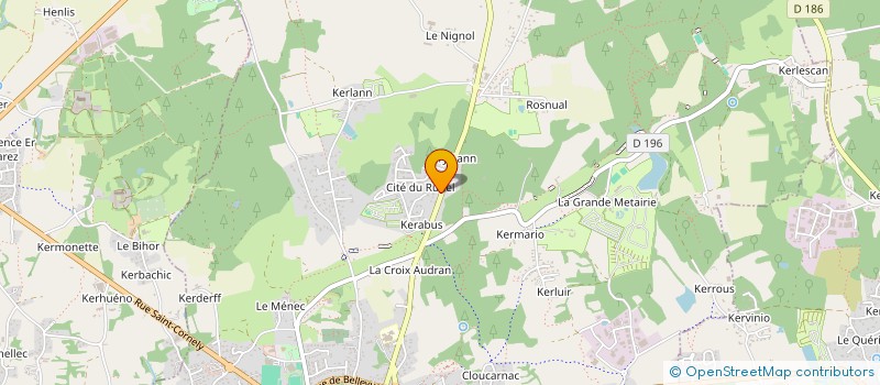 localisation de l'entreprise SCI 3 CYPRES  CARNAC