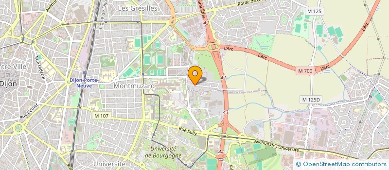 localisation de l'entreprise SCI 3 D  SAINT-APOLLINAIRE