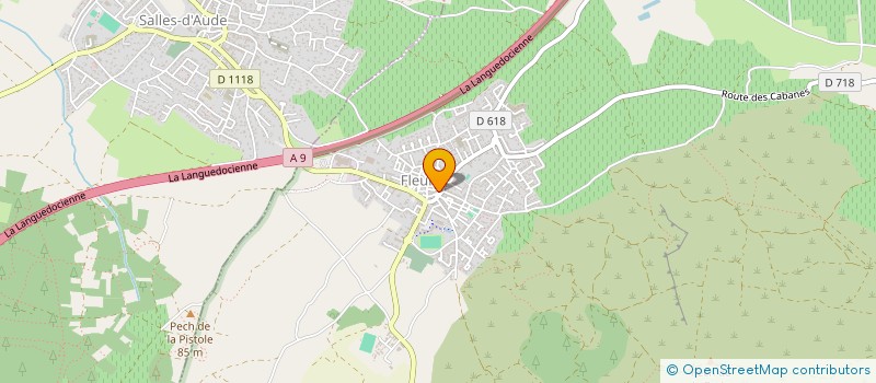 localisation de l'entreprise SCI 3 D  FLEURY