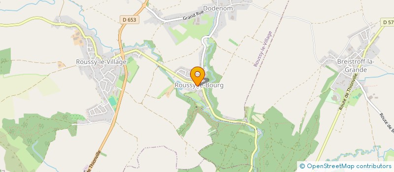 localisation de l'entreprise SCI 3 E RD  ROUSSY-LE-VILLAGE