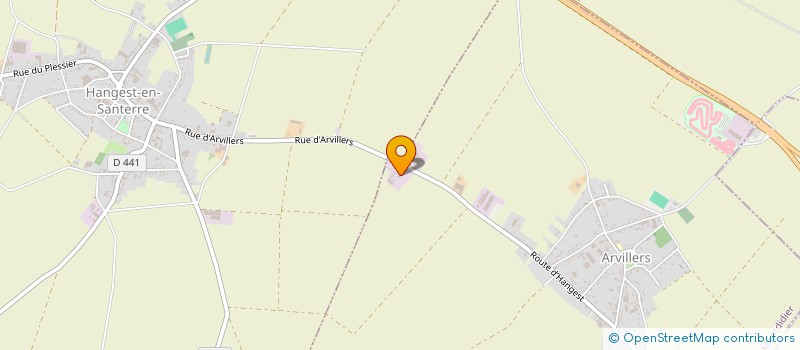 localisation de l'entreprise SCI 3 EN 1  ARVILLERS