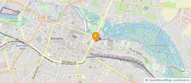 localisation de l'entreprise SCI 3 ET 5 RUE DE LA MORLIERE à AMIENS