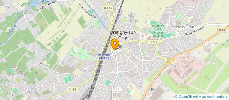 localisation de l'entreprise SCI 3 ETOILES à BRETIGNY-SUR-ORGE
