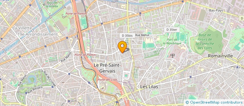 localisation de l'entreprise SCI 3 G à LE PRE-SAINT-GERVAIS