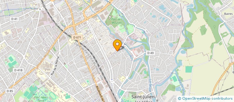 localisation de l'entreprise SCI 3 G à TROYES