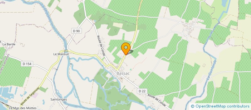 localisation de l'entreprise SCI 3 G à BASSAC