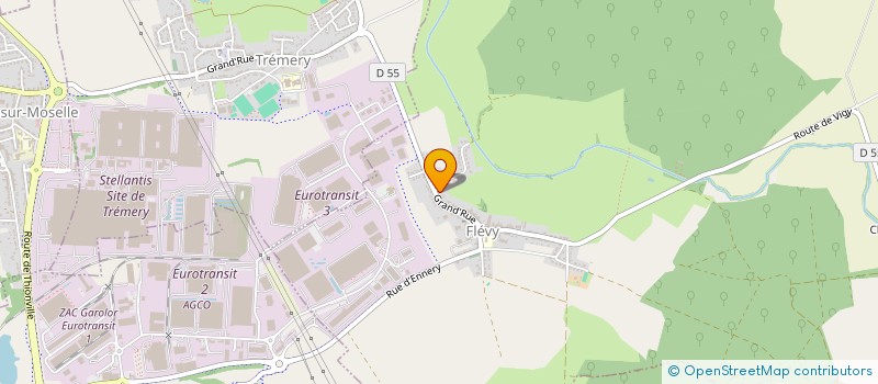 localisation de l'entreprise SCI 3 G LOCATION  FLEVY