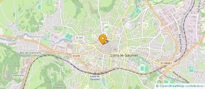 localisation de l'entreprise SCI 3 GC  LONS-LE-SAUNIER