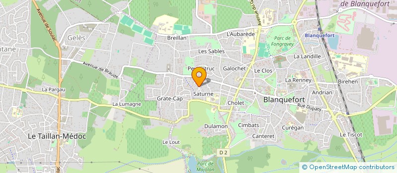 localisation de l'entreprise SCI 3 J ASSOCIES à BLANQUEFORT