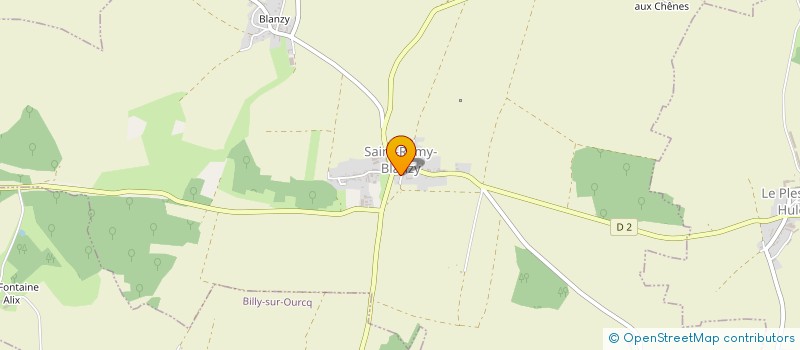 localisation de l'entreprise SCI 3 JEANNE D'ARC  SAINT-REMY-BLANZY