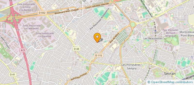 localisation de l'entreprise SCI 3 KPL à AULNAY-SOUS-BOIS