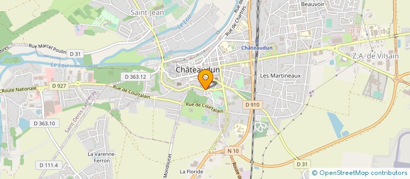 localisation de l'entreprise SCI 3 L à CHATEAUDUN