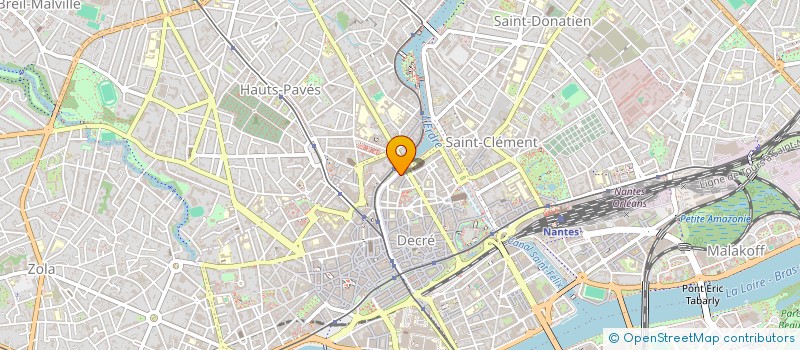 localisation de l'entreprise SCI 3 M à NANTES